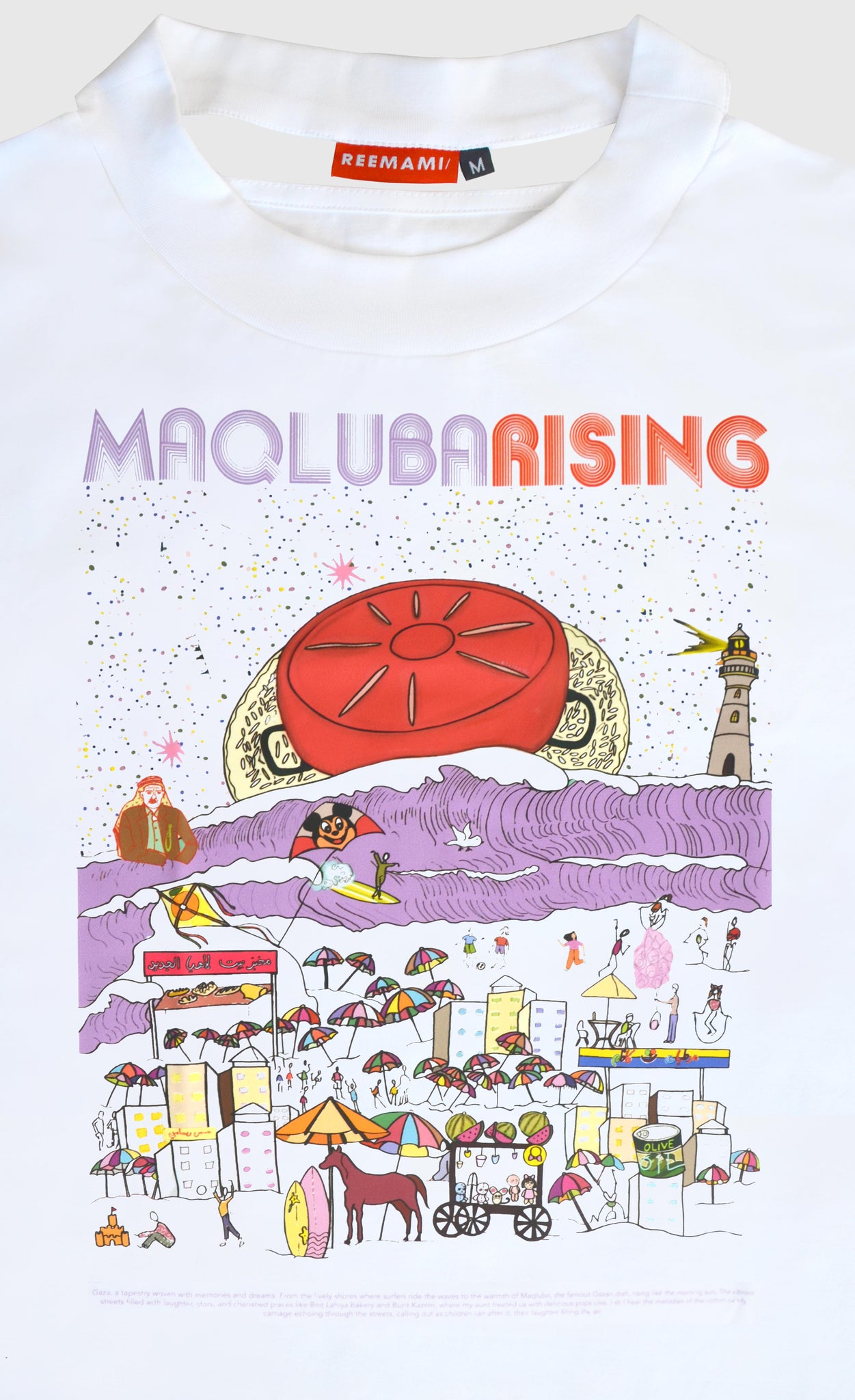 MAQLOUBA RISING TEE