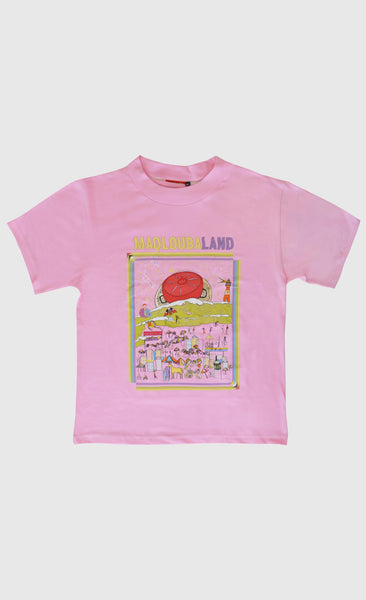 MAQLOUBA LAND TEE (YELLOW FRAME)